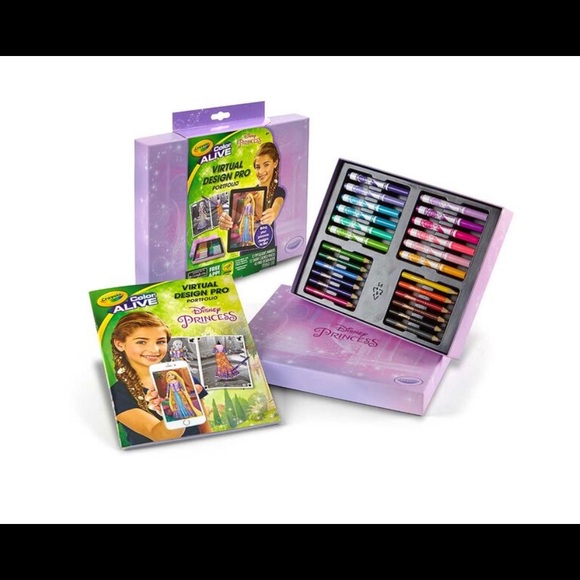 Virtual Design Pro Disney Princess Coloring Kit - Picture 4 of 5